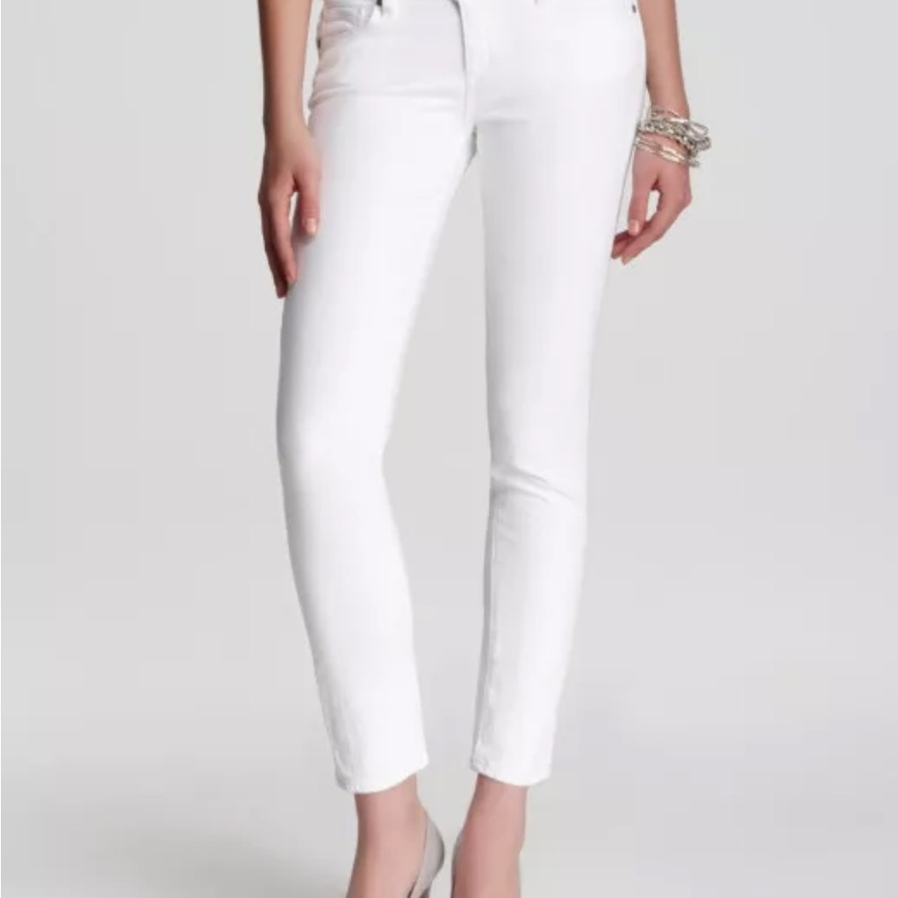 Paige Skyline Ankle Peg Skinny Jeans